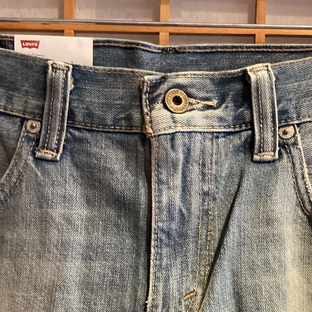 Levi's 511 Skinny Shorts Vintage Denim Men's Size 32